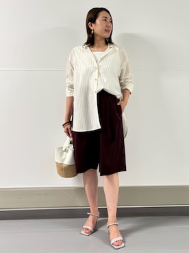 Yuuki Endoさん(レディース・155cm)の春コーディネート