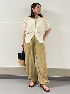 Yuuki Endoさん(レディース・155cm)の春コーディネート