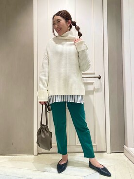 Yuuki Endoさん（レディース・155cm）の冬コーディネート