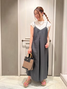 Yuuki Endoさん（レディース・155cm）の春コーディネート