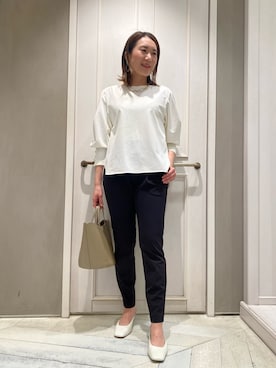 Yuuki Endoさん（レディース・155cm）の春コーディネート