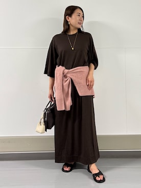 Yuuki Endoさん(レディース・155cm)の夏コーディネート