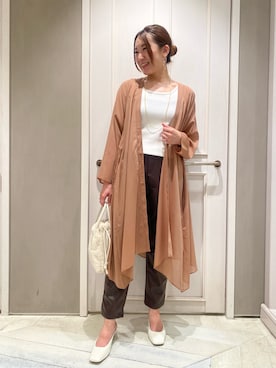 Yuuki Endoさん（レディース・155cm）の秋コーディネート