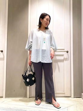 Yuuki Endoさん（レディース・155cm）の春コーディネート