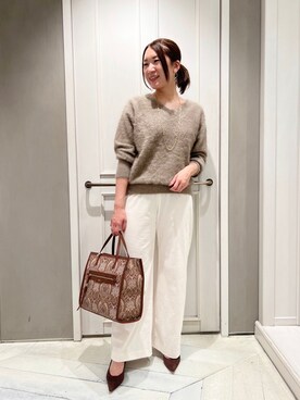 Yuuki Endoさん（レディース・155cm）の秋コーディネート