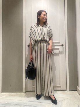 Yuuki Endoさん（レディース・155cm）の夏コーディネート