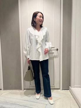 Yuuki Endoさん（レディース・155cm）の冬コーディネート