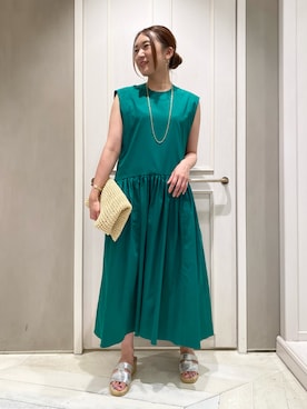 Yuuki Endoさん（レディース・155cm）の夏コーディネート