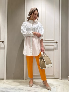 Yuuki Endoさん（レディース・155cm）の冬コーディネート