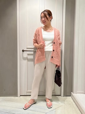 Yuuki Endoさん（レディース・155cm）の夏コーディネート