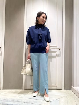 Yuuki Endoさん（レディース・155cm）の春コーディネート