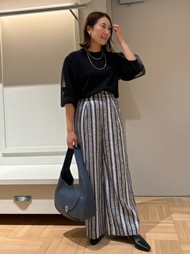 Yuuki Endoさん（レディース・155cm）の秋コーディネート