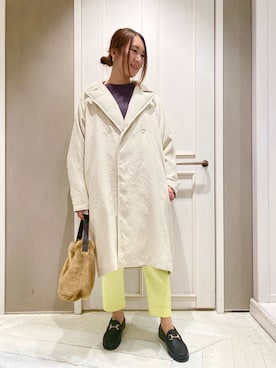 Yuuki Endoさん（レディース・155cm）の秋コーディネート