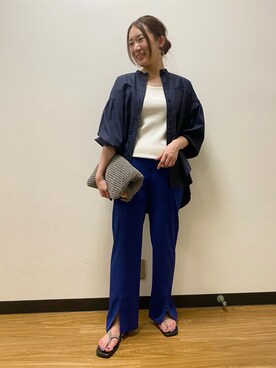 Yuuki Endoさん(レディース・155cm)の夏コーディネート