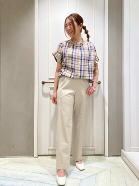 Yuuki Endoさん（レディース・155cm）の春コーディネート