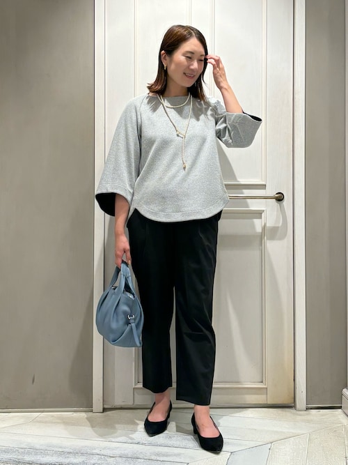 qualite（カリテ） パンツ ダンプイージーテーパードパンツ レディース