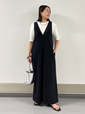 「qualite（カリテ）のアイテム」を使った、Yuuki Endoさん（レディース・155cm）の夏コーディネート