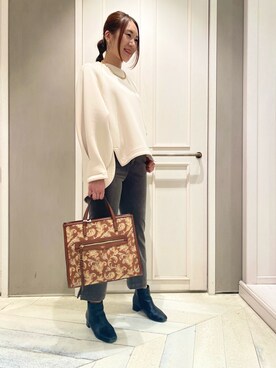 Yuuki Endoさん（レディース・155cm）の秋コーディネート