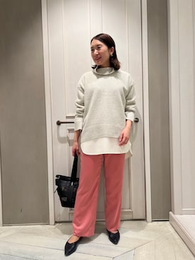 Yuuki Endoさん（レディース・155cm）の冬コーディネート