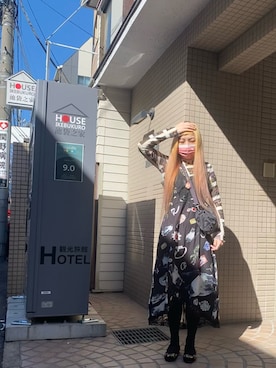 「アイテム（ワンピース/ドレス）」を使った、ゆうさん（レディース・161cm・40代）の秋コーディネート