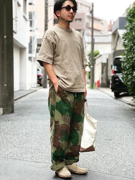 カモフラパンツ の人気ファッションコーディネート Wear