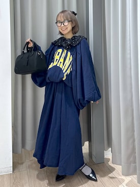 「アイテム（シュシュ）」を使った、imsally2さん（レディース・154cm・20代）の秋コーディネート