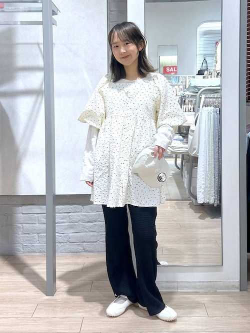 ペプラムチュニックSS 660871（シャツ/ブラウス）｜LOWRYS FARM 