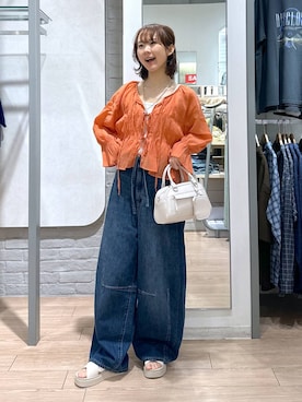 「アイテム（ヘアゴム）」を使った、imsally2さん（レディース・154cm）の夏コーディネート