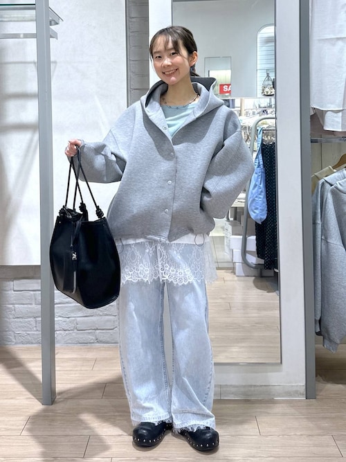 n*s様 【新品】ローリーズファーム　ダンボールフードブルゾン　ブラック LOWRYS FARM｜ダンボールフードブルゾン | Rakuten Fashion(楽天