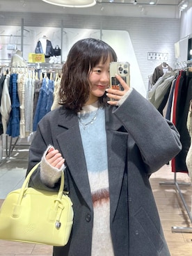 「LOWRYS FARM」｜「アイテム（チェスターコート）」を使った、imsally2さん（レディース・154cm）の秋コーディネート