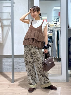 「アイテム（チョーカー）」を使った、imsally2さん（レディース・154cm・20代）の秋コーディネート