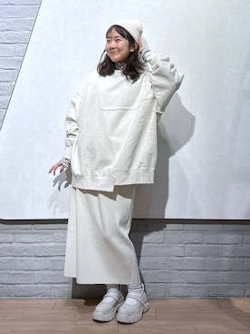 「アイテム（帽子）」を使った、imsally2さん（レディース・154cm・20代）の冬コーディネート