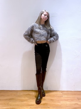 Nozomiさん(レディース・167cm)の冬コーディネート