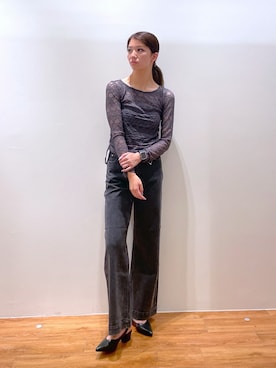 「アイテム（パンプス）」を使った、Nozomiさん（レディース・167cm）の夏コーディネート