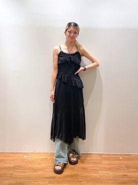 「骨格ナチュラル」｜Nozomiさん（レディース・167cm）の夏コーディネート