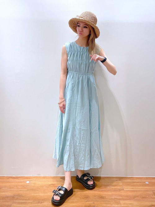 新品 To the sea トゥーザシー ウエストシャーリング マキシ