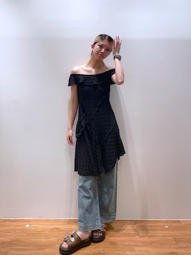 「骨格ナチュラル」｜Nozomiさん（レディース・167cm）の夏コーディネート