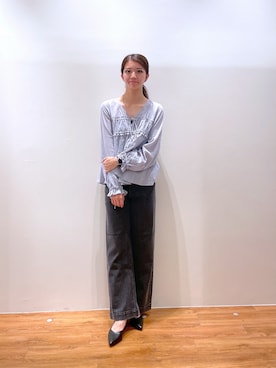 「骨格ナチュラル」｜Nozomiさん（レディース・167cm）の夏コーディネート