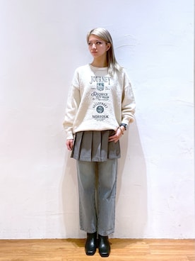 Nozomiさん（レディース・167cm）の冬コーディネート