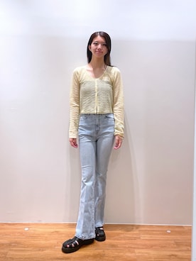 「FREE'S MART（フリーズマート）のアイテム」を使った、Nozomiさん（レディース・167cm）の夏コーディネート