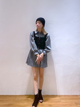 「アキコーデ」｜Nozomiさん（レディース・167cm）の秋コーディネート
