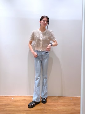 「FREE'S MART（フリーズマート）のアイテム」を使った、Nozomiさん（レディース・167cm）の夏コーディネート