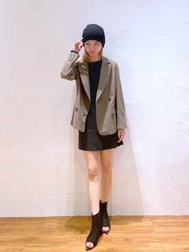 「アキコーデ」｜Nozomiさん（レディース・167cm）の秋コーディネート