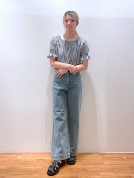 「FREE'S MART（フリーズマート）のアイテム」を使った、Nozomiさん（レディース・167cm）の夏コーディネート