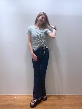 Nozomiさん（レディース・167cm）の春コーディネート