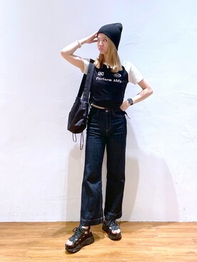 Nozomiさん(レディース・167cm)の夏コーディネート