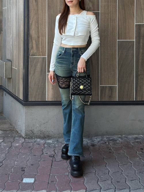SUNNY MOTIF キルティングショルダーBAG