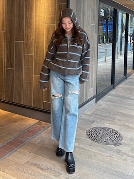 rinaさん(レディース・162cm)の冬コーディネート