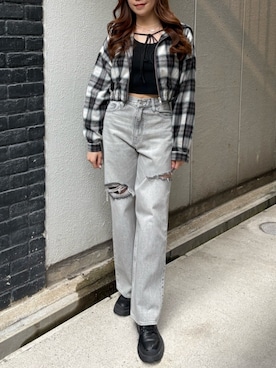 rinaさん（レディース・162cm）の春コーディネート