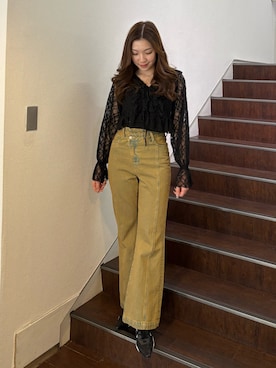 rinaさん（レディース・162cm）の冬コーディネート